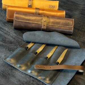 leather knife roll