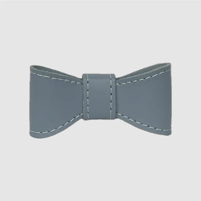 leather bow tie