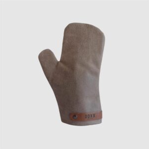 leather oven glove grey