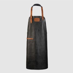 leather apron black
